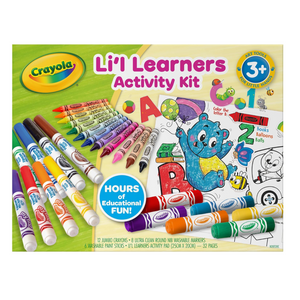 Crayola Lil Learners Activity Set Crayons Markers Paint Sticks Learn Play 3 Plus