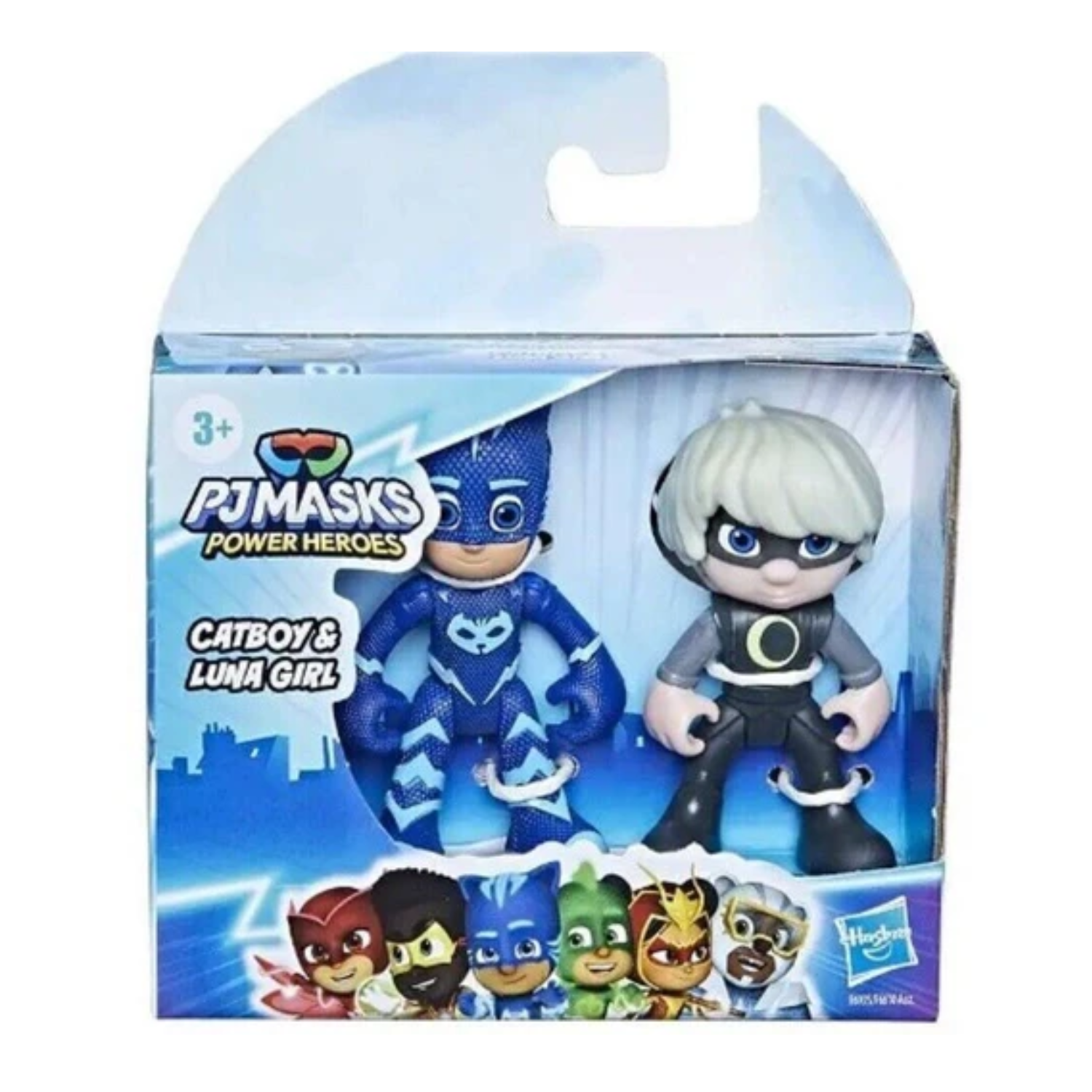 PJ Masks Disney Junior 2.5-Inch Mini Figure 2-Pack Catboy Luna Girl