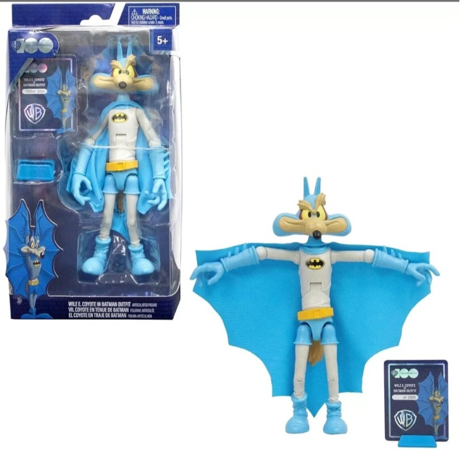 Warner Bros Limited Edition Looney Tunes X DC Wile E. Coyote X Batman