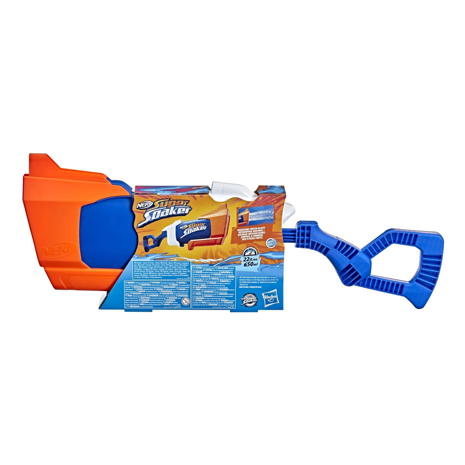 Nerf Super Soaker Rainstorm Water Blaster Outdoor Drenching Spray Action Play Up