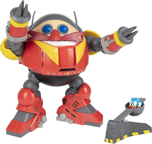 Jakks Pacific Sonic The Hedgehog Giant Eggman Robot Battle Set Ages 7+ New Toy