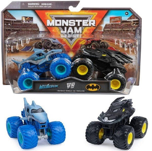 Monster Jam 2 Pack Official 1:64 Scale Diecast Truck Ages 3+ New Toy Race Car