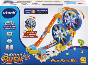 VTech Marble Rush Fun Fair Set Construction Game Ferris Wheel Play Gift