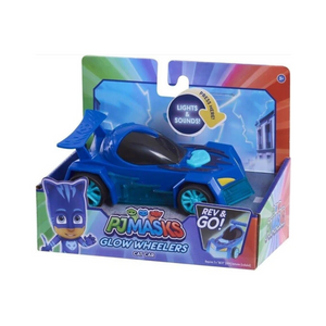 PJ Masks Mini Glow Wheelers Catboy 3+ Toy Play-Race Cat Car