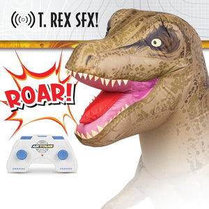 Jurassic World Massive Attack Inflatable T-Rex RC Over 6 Feet Long Dinosaur Play