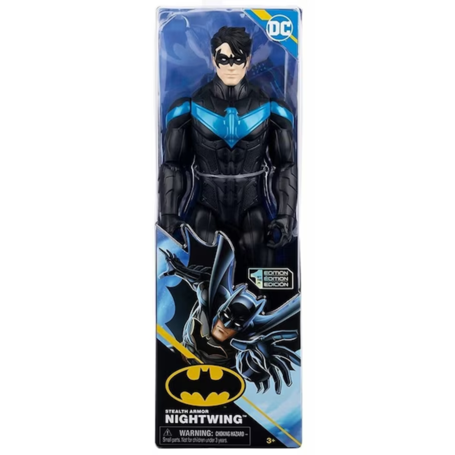 DC Comics-Nightwing Black Shoes-Action Figure 12 Inch Preschool Toys