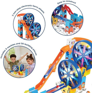 VTech Marble Rush Fun Fair Set Construction Game Ferris Wheel Play Gift