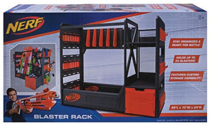 NERF Elite Blaster Rack Storage for up to Six Blasters