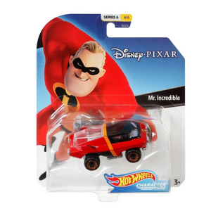 Hot Wheels Disney Die-Cast-Mr Incredible-Car 3+ toy character car