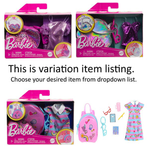 Barbie Premium Fashion Clothes Deluxe Bag Birthday School Outfit Swimsuit Beach