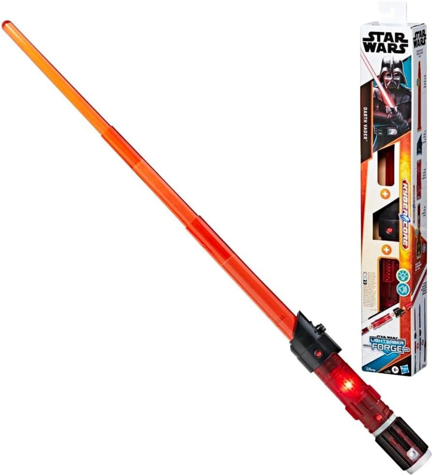 Star Wars Lightsaber Forge Kyber Core Electronic Bladebuilder Darth Vader Play
