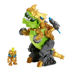 Treasure X Dino Gold Battle Rex Dissection Adventure Toy Set Hunter and Ooze