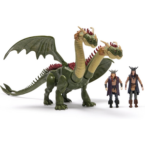 How to Train Your Dragon Hideous Zipppleback Ruffnut Tuffnut Figure