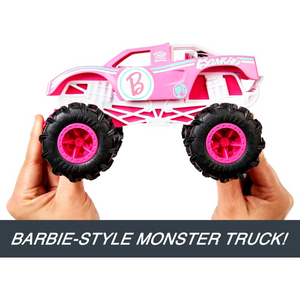 Hot Wheels Barbie Monster Truck RC Car 1:24 Scale Remote Control Vehicle Kids 4+