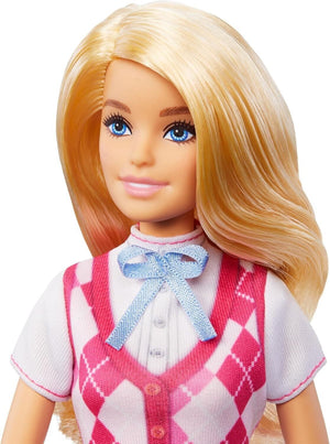 Barbie Malibu Doll & Accessories from Barbie Mysteries Great Horse Chase Helmet