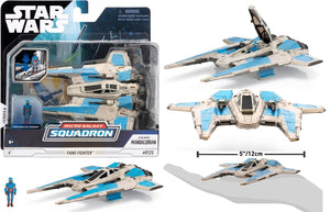 Star Wars Micro Galaxy Squadron Vehicles 3-5 Inches Space Ship Phantom Shuttle