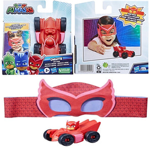 PJ Masks Hero Car And Mask Set Catboy Gekko Owlette Race Play