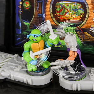 Akedo Legends TMNT Battle Arena Mini Warriors Leonardo Shredder Sound Action Toy