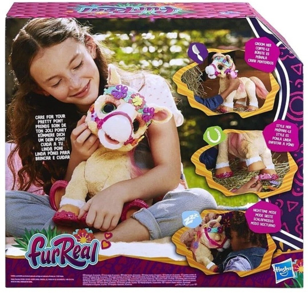 FurReal Friends Cinnamon My Stylin Pony Interactive Toy Electronic Pet Horse Fun