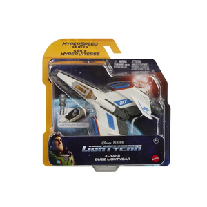 Disney Pixar Lightyear XL-02 Jet Plane with Buzz Figure Hyperspeed Series Toy