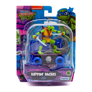 Teenage Mutant Ninja Turtles Rippin Turtle Racers Leo New Toy Play Leonardo