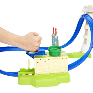 Hot Wheels New Toy Mariokart Circuit Slam Track Set Ages 5+ Race Car Mario Kart