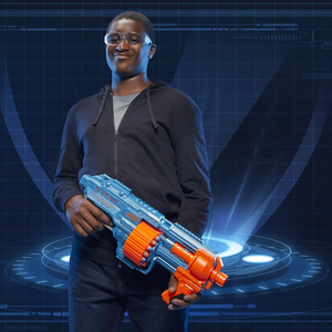 Nerf Elite 2.0 Shockwave RD-15 Blaster Pump Action 30 Darts 15-Dart Drum 8+
