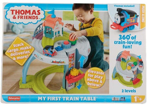 Thomas & Friends My First Train Table with Mini Push Along Thomas Engine