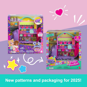 Polly Pocket Kitty Airways Airplane Playset New Toy Plane Gift
