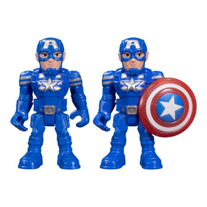 Super Hero Adventures 5 Inch Action Figure 5 Pack Spider Man Black Panther Hulk