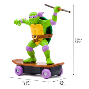 Teenage Mutant Ninja Turtles Donatello Sewer Shredders Skate New Toy