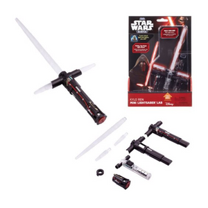 Uncle Milton Kylo Ren 18 CM Mini Build Your Own Small Lightsaber Lab New Toy