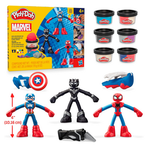 Play-Doh Marvel Hero Playset Action Figures with Wearable Tools
