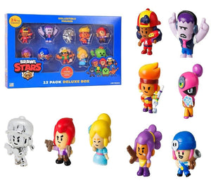 Brawl Stars 12 Pack Deluxe Included gold and silver character Video Game