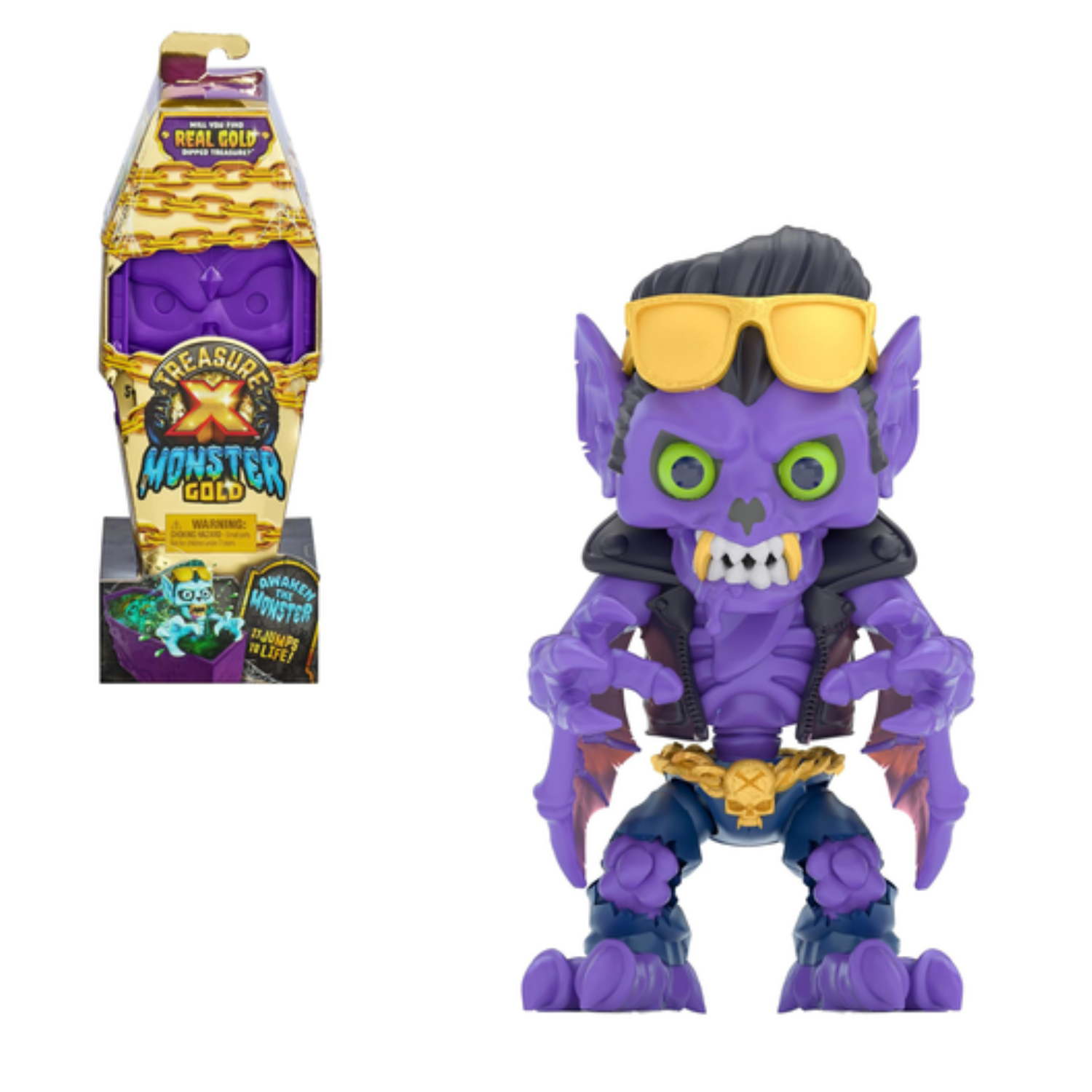 Treasure X Monsters Build Back to Life Will You Find Real Gold Dipped Treasure