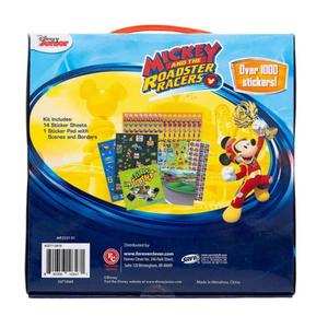 Mickey Mouse Roadster Racer Sticker Kits Ages 3+ Toy Car Play Learn Pre School