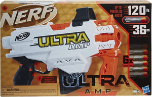 Nerf Ultra Amp Blaster Motorized 6 Dart Clip New Toy Play Gift