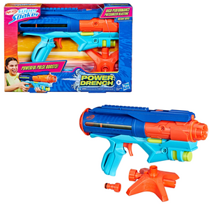 Nerf Super Soaker Power Drench Water Blaster Easy Fill Outdoor Toy Ages 8+