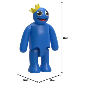 Rainbow Friends Series 2 Blue Action Figure 5 Inch Glow Squishy Toy Ages 8 Plus