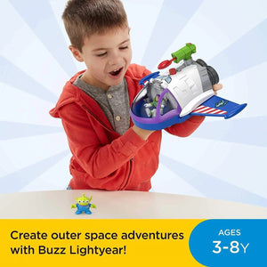 Fisher-Price Imaginext Buzz Lightyear Space Mission Ship Ages 3+ Toy Play Gift