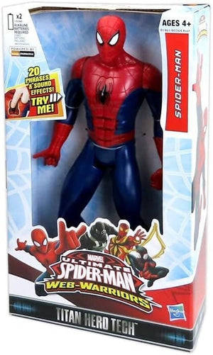 Marvel Spider-Man Electronic Action Figure, 30cm Titan Hero Tech Sound Effects