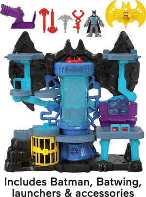 Imaginext DC Super Friends Bat-Tech Batcave New Toy Batman Playset Fun