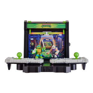 Akedo Legends TMNT Battle Arena Mini Warriors Leonardo Shredder Sound Action Toy