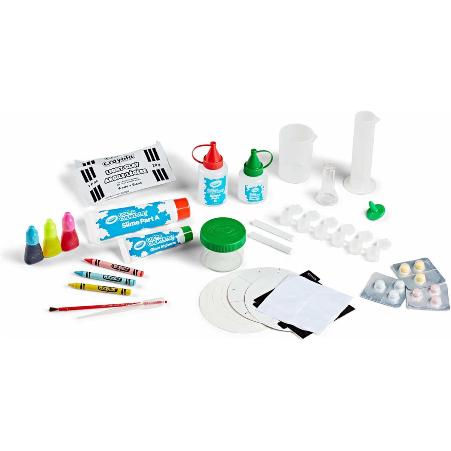 Crayola Tie Dye Colour Chemistry Lab Set STEM Learning Experiments Kids Ages 7+