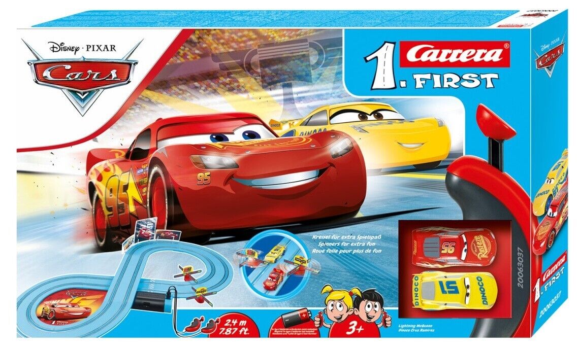 Carrera First Disney Pixar Cars Race of Friends New Toy Lightning Mcqueen Play