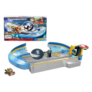 Hot Wheels Mario Kart Chain Chomp Unassembled Race Track for Ages 5+