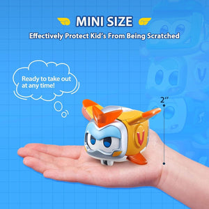 Super Wings Super Pets 4-Pack Super Pets Jerome Golden Boy Shine Ellie Plane