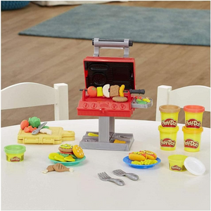 Play-Doh Kitchen Creations Grill Stamp BBQ Playset New Toy Barbecue