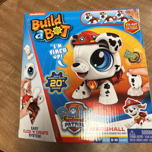 Paw Patrol Build a Bot 20+ Pieces STEM Learning Toy Robot Marshall