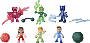 PJ Masks Day-to-Night Heroes 6 Transform Figures 11 Accessories Ages 3+ New Toy
